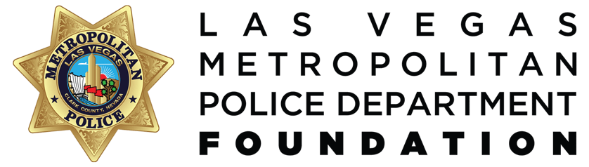 Las Vegas Metropolitan Police Department - LVMPD Badge over White